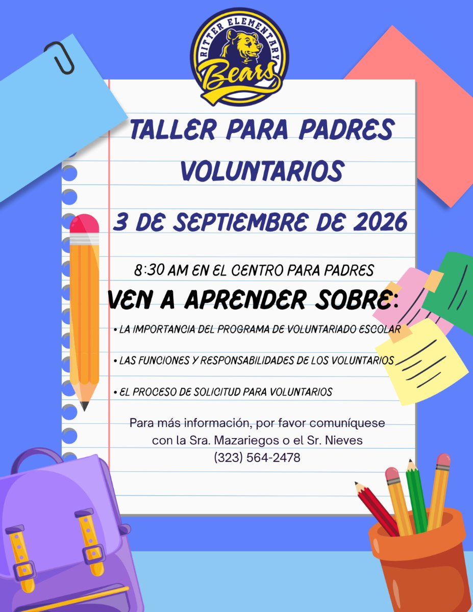 Parent Volunteer Workshop